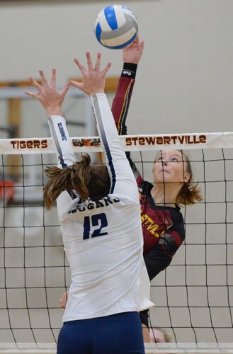 Tiger hitter Erin Lamb brings the thunder with this blistering attack in a recent match against ZM.