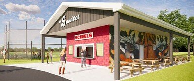 The Diamond Club is raising funds to build “The Sandlot,” shown in the image above.