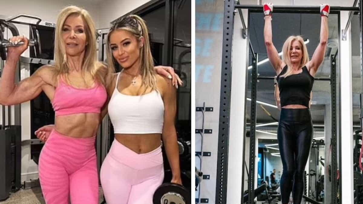 This ultra-fit 65-year-old grandma says people mistake her for her daughter and granddaughter at the gym